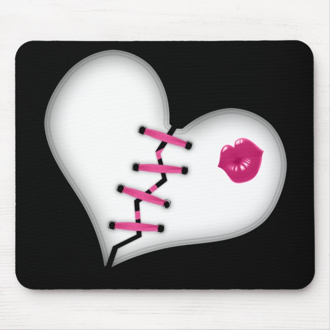 KISS THE STITCH MOUSE MAT (Front)