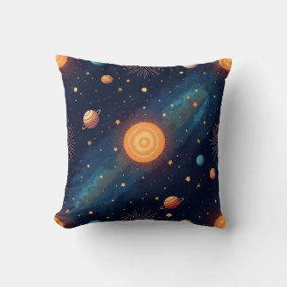 Kiss the universe cushion