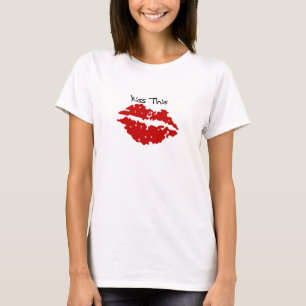 Kiss This Red Lips T-shirt