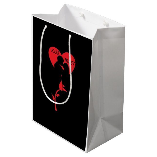 KISS TRYST GIFT BAG (Back Angled)
