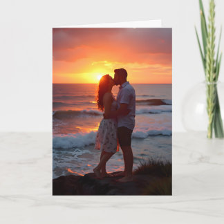 Kiss Valentine's Day Card