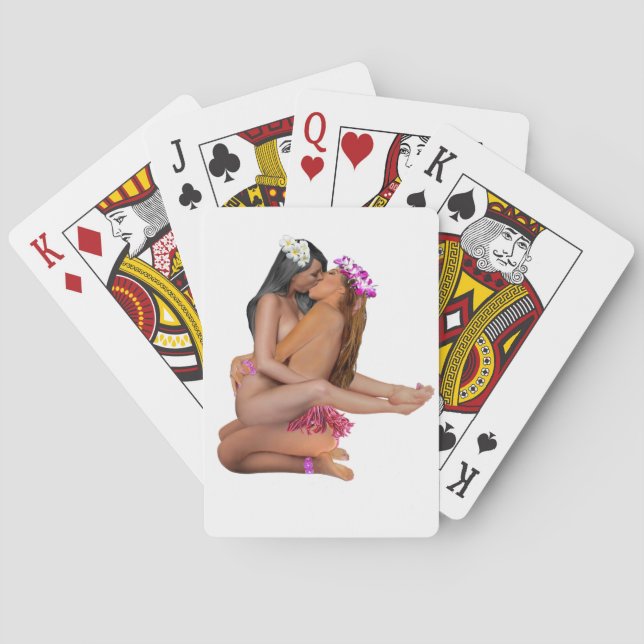 KISS WRESTLING PLAYING CARDS (Back)