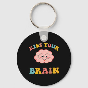 Kiss Your Brain Sped Teacher Appreciation Back To Key Ring