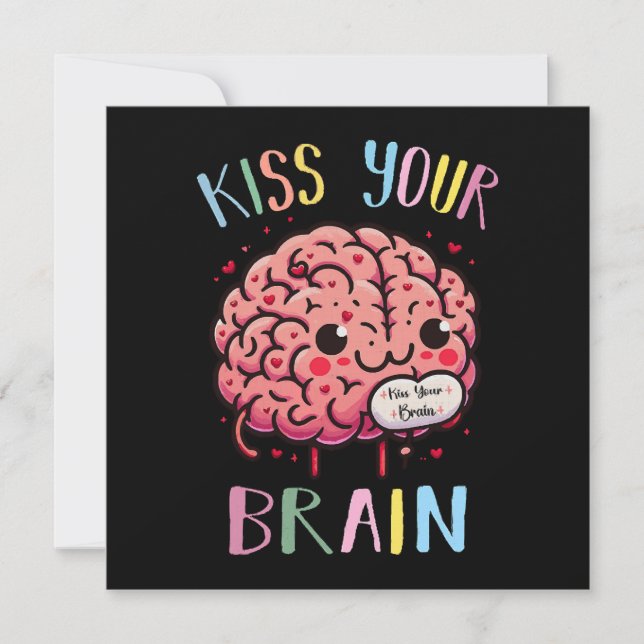 Kiss Your Brain Teacher (Front)