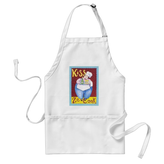 Kiss Ze Cook Standard Apron (Front)