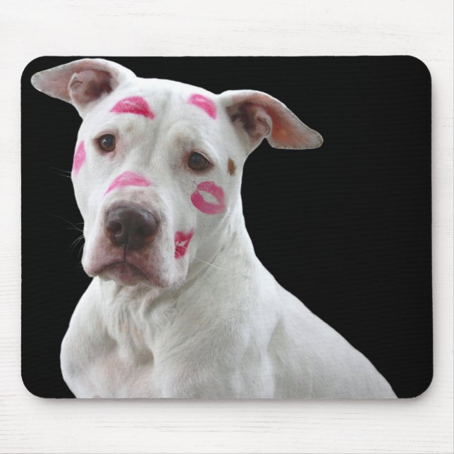 Kissable Pitbull Mousepad (Front)
