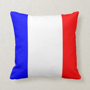 Kissen mit französischer Flagge Cushion