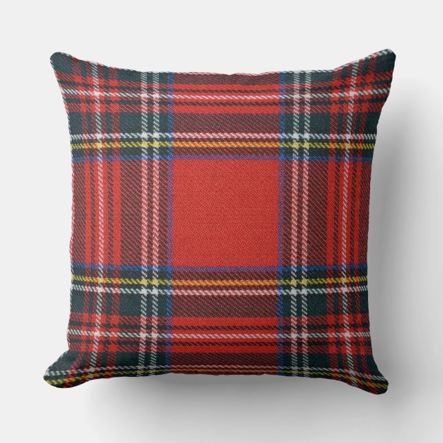 Kissen mit Royal Stewart Tartan Cushion (Front)