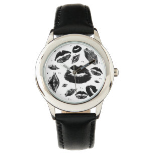 Kisses All Over (Black & White) Watch