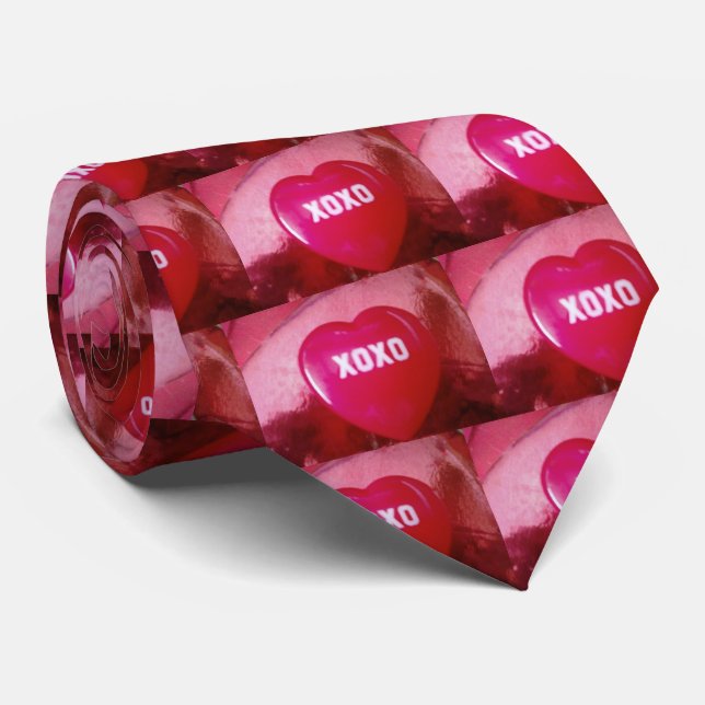 "KISSES AND HUGS" TIE FOR THAT SPECIAL BUY (Rolled)