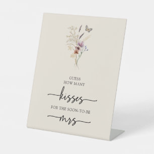 Kisses Boho Sign