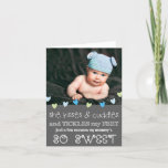 Kisses & Cuddles Mother's Day Photo Card / Grey<br><div class="desc">Kisses & Cuddles Mother's Day Photo Card / Grey</div>