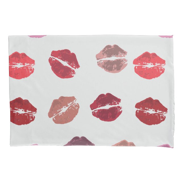 Kisses from the Misses Pillowcase Set (Front-Left)