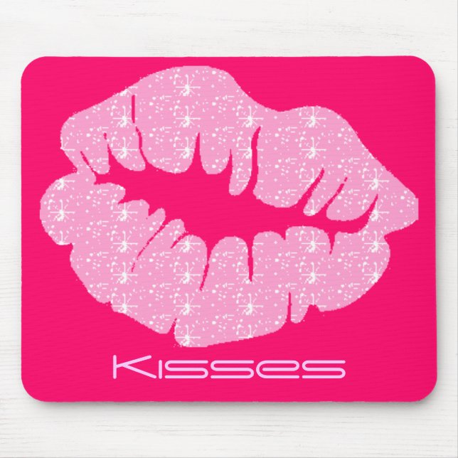 Kisses Mouse Mat (Front)