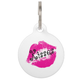 Kisses Pet ID Tag