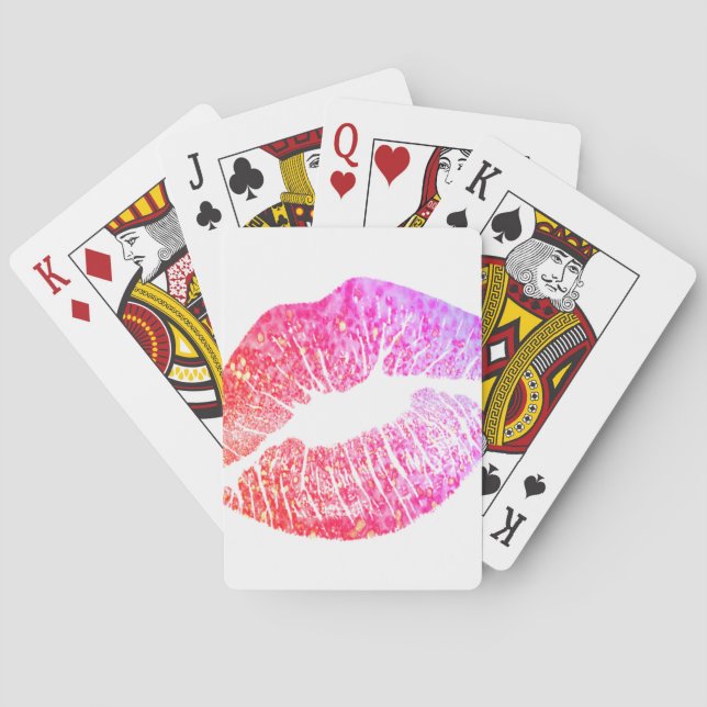 Kisses Playing Cards (Back)