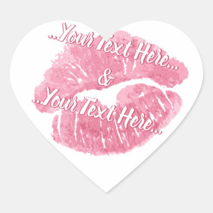 Kisses Stickers Romantic Love & Kisses Stickers