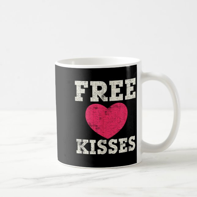 Kisses Valentine  Coffee Mug (Right)