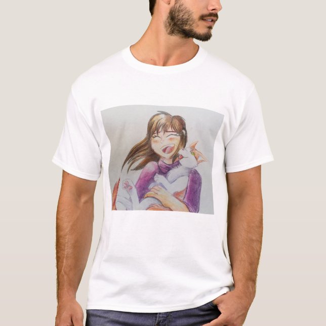 Kisses with Carrot t-shirt (Front)
