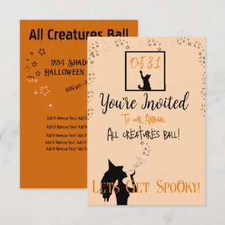 Kisses With Stars Invitation