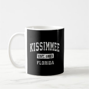 Kissimmee Florida Fl Vintage Established Sports De Coffee Mug