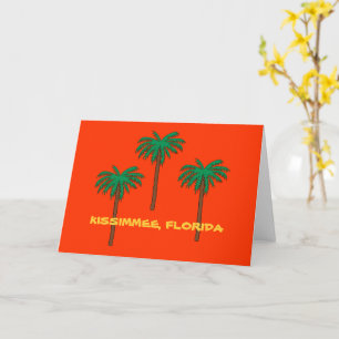 KISSIMMEE, FLORIDA Palm Trees Postcard