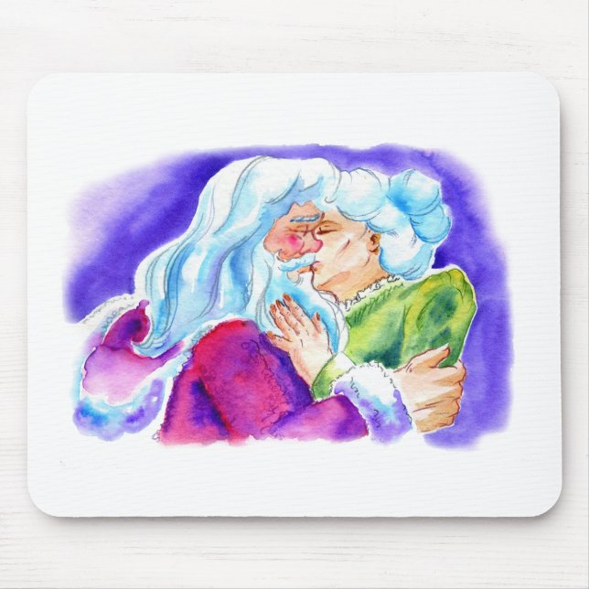 Kissin' Clauses Mouse Mat (Front)