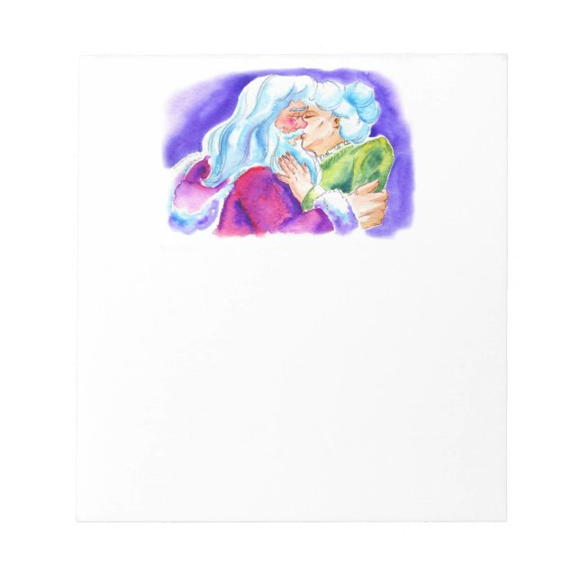 Kissin' Clauses Notepad (Front)