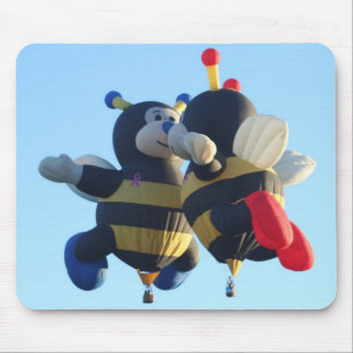Kissing Bees Mouse Pad