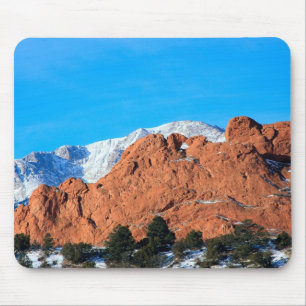 Kissing Camels in Garden of the Gods Park Mouse Mat