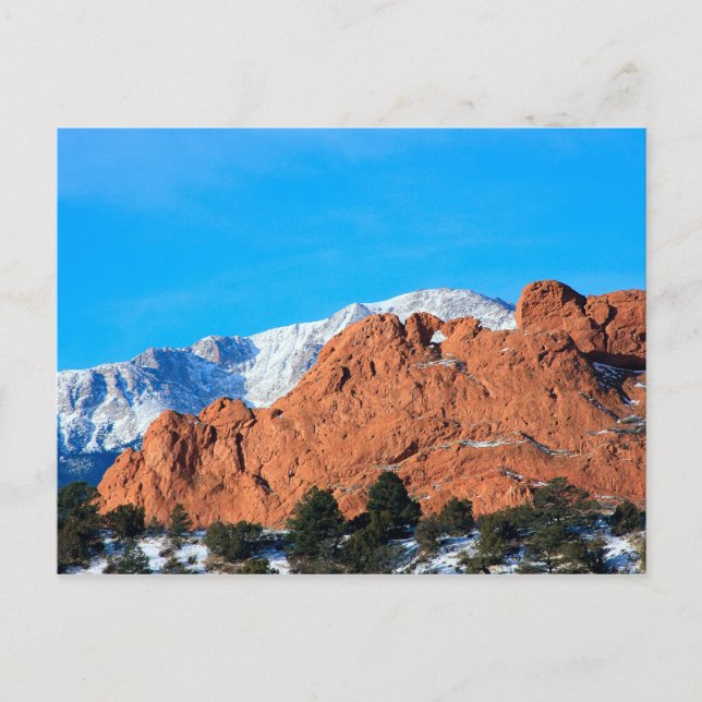 Kissing Camels in Garden of the Gods Park Postcard (Front)