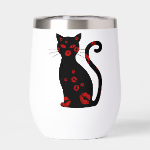 Kissing Cat Thermal Tumbler
