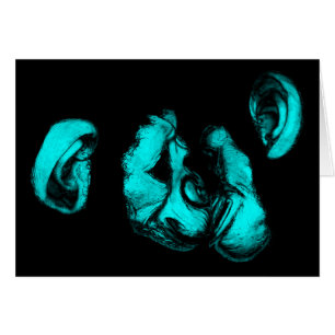 kissing chimps : neon turquoise