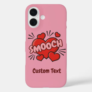 Kissing Comic Sound Effect iPhone 16 Case