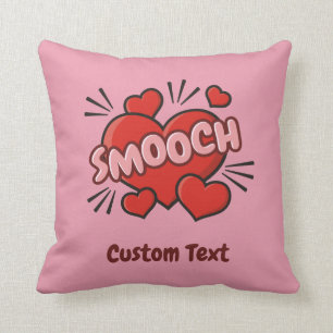 Kissing Comic Sound Effect Cushion