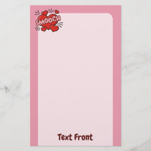Kissing Comic Sound Effect Flyer