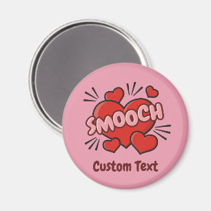 Kissing Comic Sound Effect Magnet