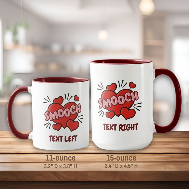 Kissing Comic Sound Effect Mug (Creator Uploaded)