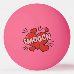 Kissing Comic Sound Effect Ping Pong Ball