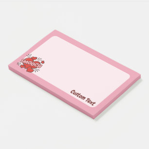 Kissing Comic Sound Effect Post-it Notes