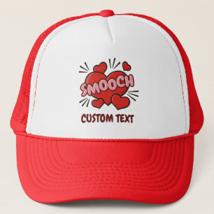 Kissing Comic Sound Effect Trucker Hat