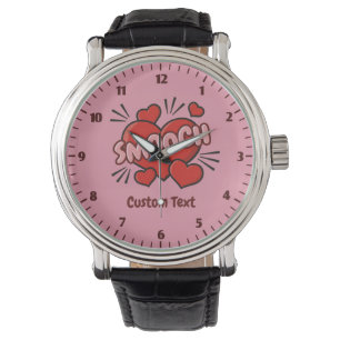 Kissing Comic Sound Effect Watch