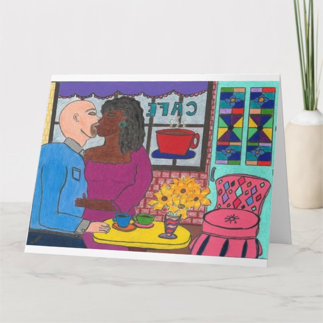 Kissing Couple Card (Front)