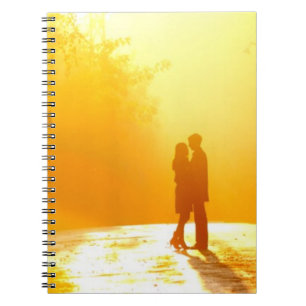 Kissing Couple in the Sunlight Notebook