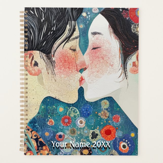 Kissing Couple Planner (Front)