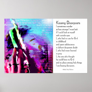 Kissing Doorposts Poster
