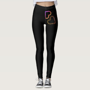 Kissing Hearts Leggings