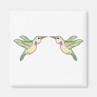 Kissing Hummingbirds Magnet