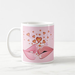 Kissing Lips Mug
