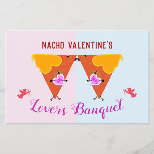 Kissing Nacho Valentine's Event Flyer